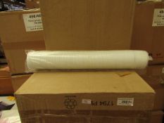 7x Boxes of 1000x 68cm White Vented Lid - Hot Cups - Boxed.