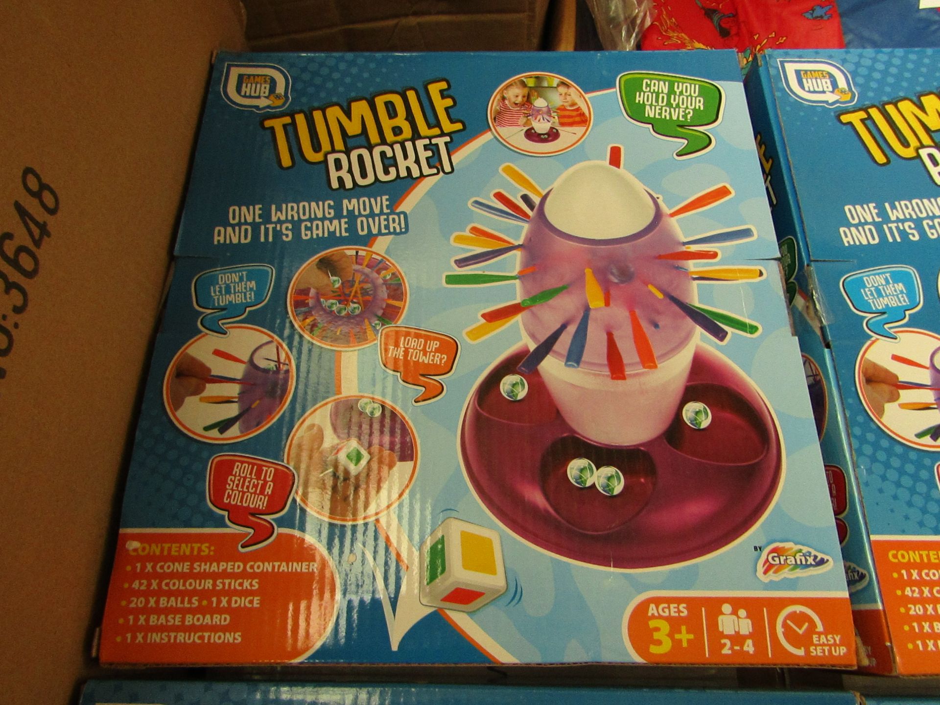 Grafix - Tumble Rockets Game - New & Boxed.