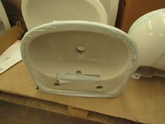 Unbranded - White 450mm Basin.