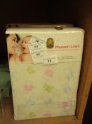 Pharaoh Linen Thermal Flanette Brushed Cotton Cot Sheet Sets. Unused & Packaged