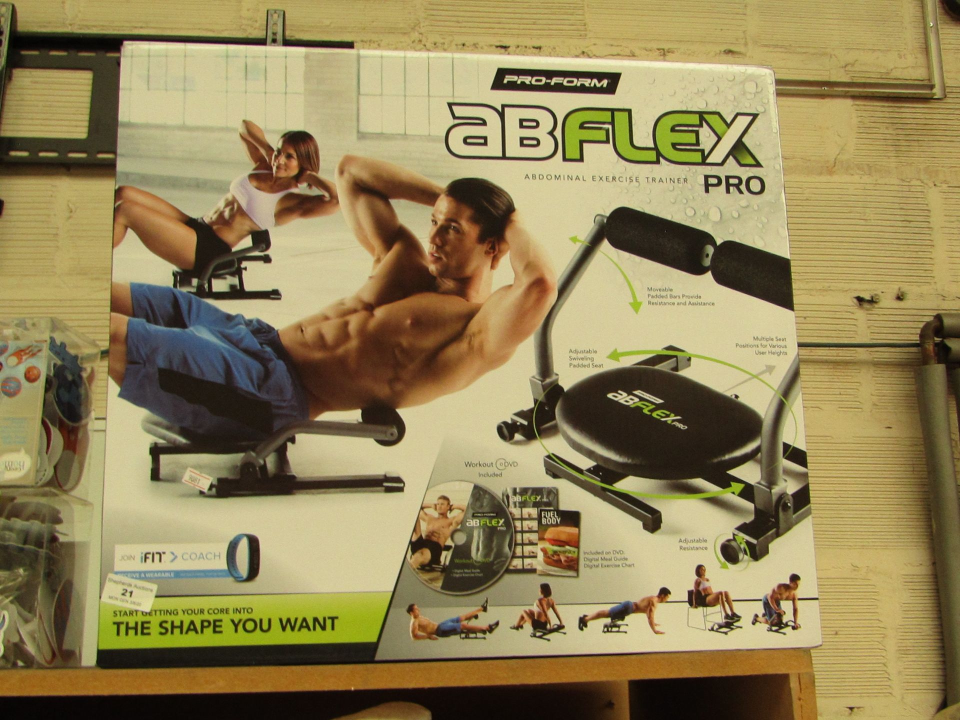 Pro Form Abflex Pro. RRP £79.99 Boxed but unchecked