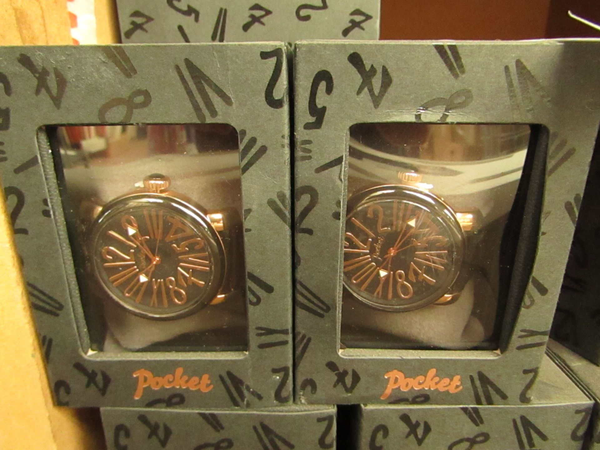 2 x Pocket Branded Watches. Boxed