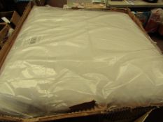 2 x 21" x 21" Cushion Inserts. New & package. 100% Feather