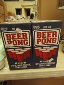 5 x Beer Pong Ultimate Drinking Sports game. Unused & Boxed