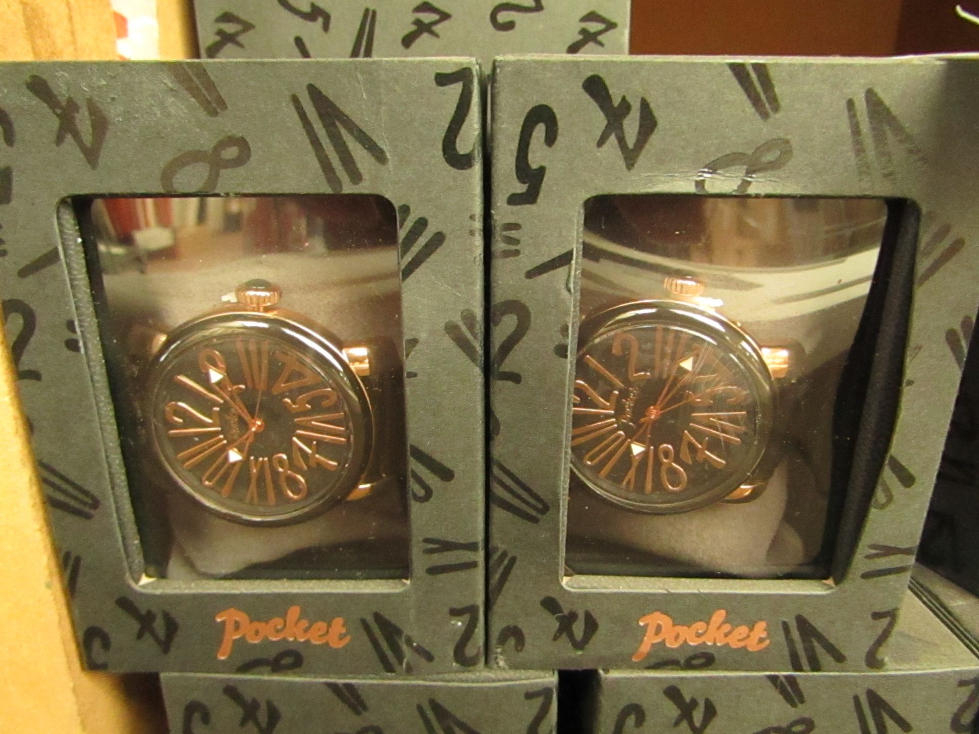 2 x Pocket Branded Watches. Boxed