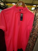 Size Small pink Polo Top. Unworn
