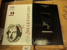 Box of 20 Shakespeare Books & Box of 20 A Touch of Class Books.