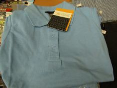 2 x Regatta Polo Tops. Size 8. New & Packaged