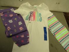 Age 7 years Top & Leggings Set. New with tags