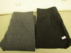 2 Pairs of Ellen Reyes Leggings Size Large. Unworn