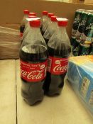 4 x 1.5L Coca Cola Bottles. BB 30/9/20. RRP £2.15 each