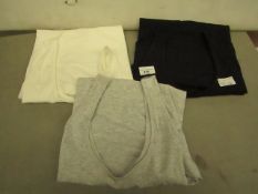 3 x Size XL Workout Tops. Unused