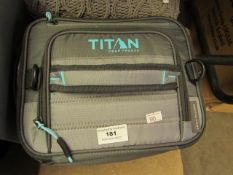 Titan Deep Freeze Expanding Lunch Bag with A lunch box inside. RRP £24.99 unused