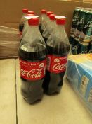 4 x 1.5L Coca Cola Bottles. BB 30/9/20. RRP £2.15 each