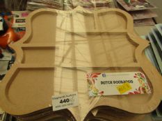 6 x Wooden Dutch Doobadoos. RRP £8.50 each New & packaged