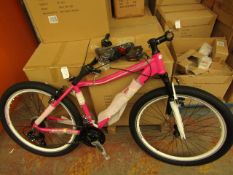 Romet Jolene 6.0 Mountain Pink Bike. RRP £299.99 @ very.com Looks new. Comes with all parts. Boxed