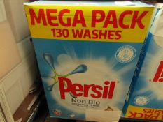 Persil 130 Washes Washing Powder. Box has split but has been repaired.