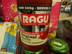 2x Ragu - Original Smooth Bolognese Sauce (500g) - BB 04/22.