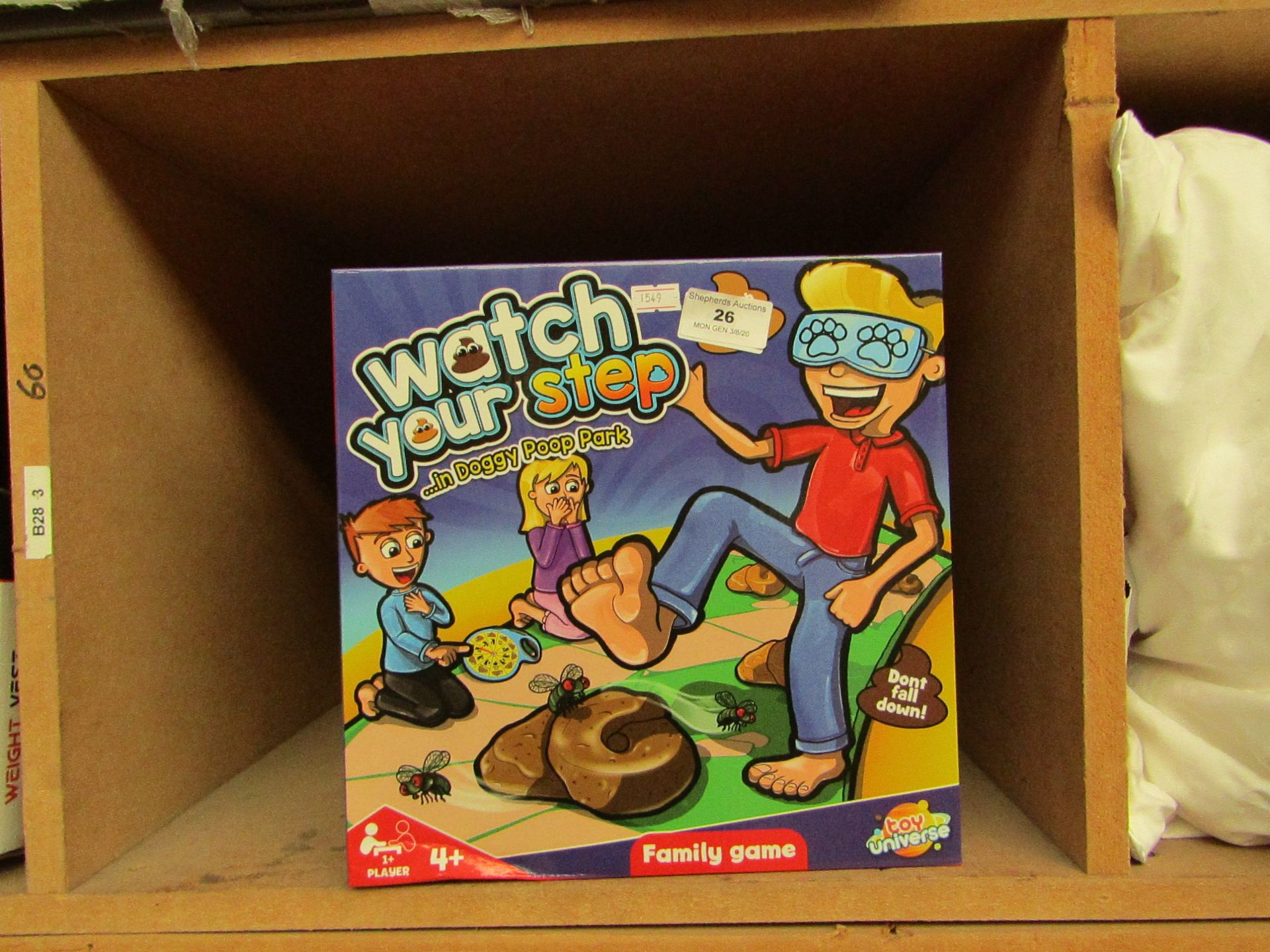 Watch Your Step In Doggy Poo Park Family game. New & Boxed