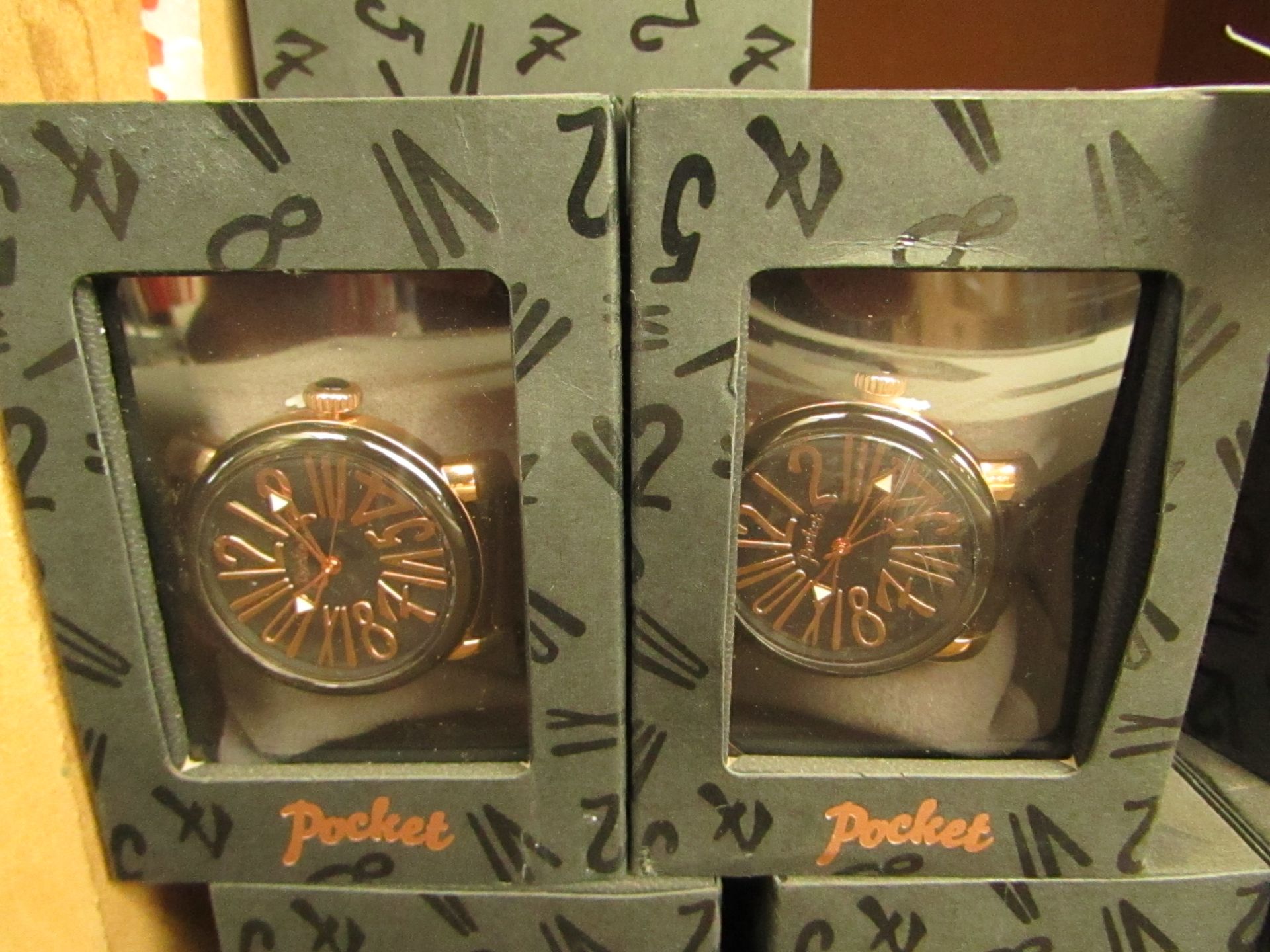 2 x Pocket Branded Watches. Boxed