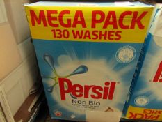 Persil 130 Washes Washing Powder. Box has split but has been repaired.