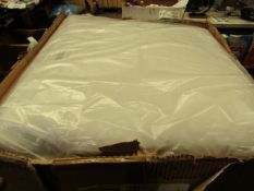 2 x 21" x 21" Cushion Inserts. New & package. 100% Feather