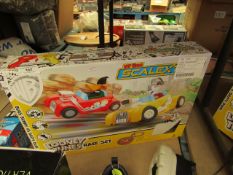 My First Scalextrix Looney tunes Race Set. RRP £29.99 Boxed unchecked