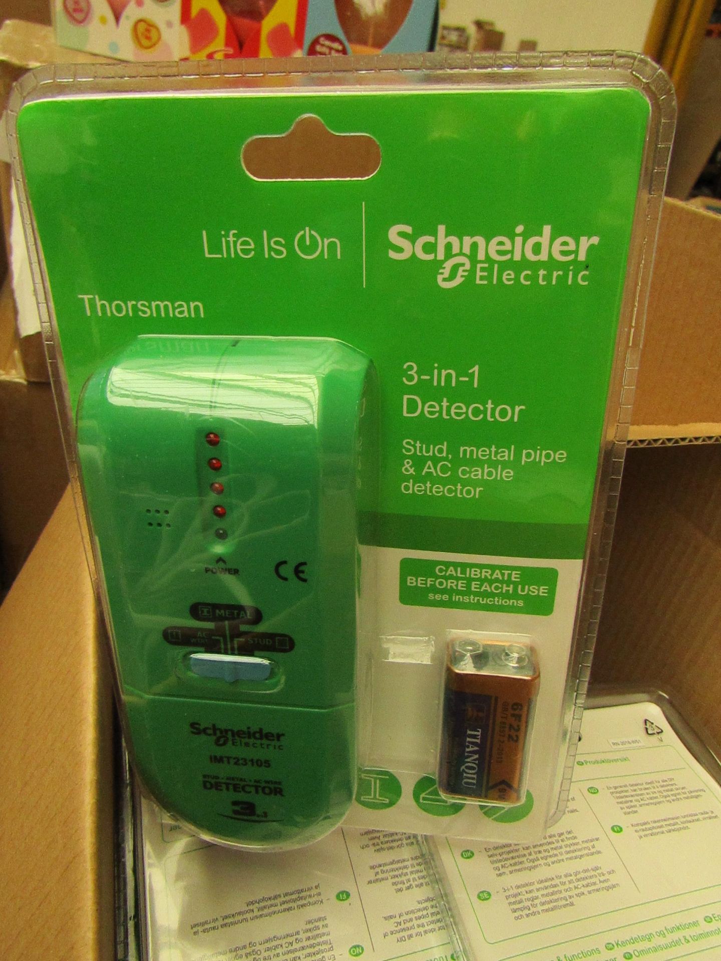 Schneider Thorsman 3 in 1 Detector. New & packaged