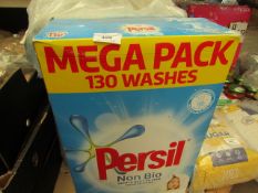 PERSIL - Non Bio Mega Pack 130 Washes - Box Slightly Dmaged.