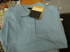 2 x Regatta Polo Tops. Size 10. New & Packaged