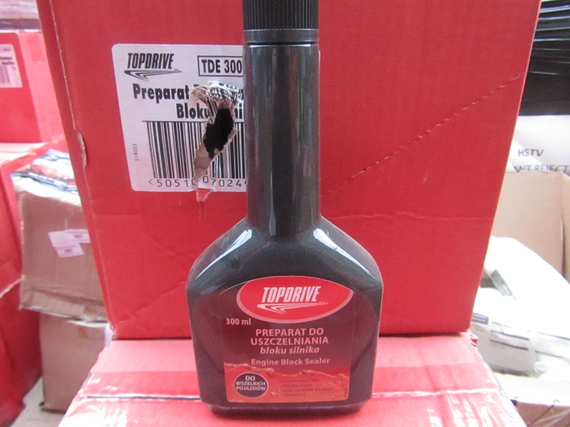 6x 300ml Bottles of Top Drive engine block sealer - New & Boxed.