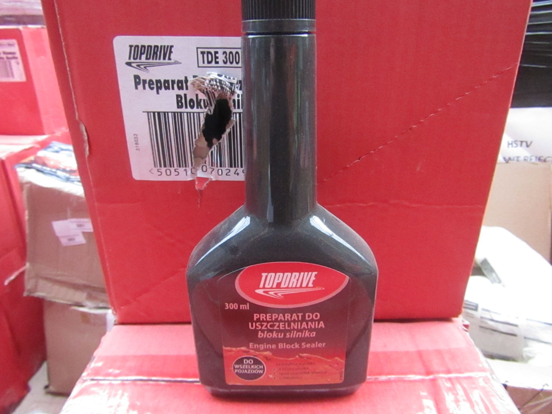 6x 300ml Bottles of Top Drive engine block sealer - New & Boxed.