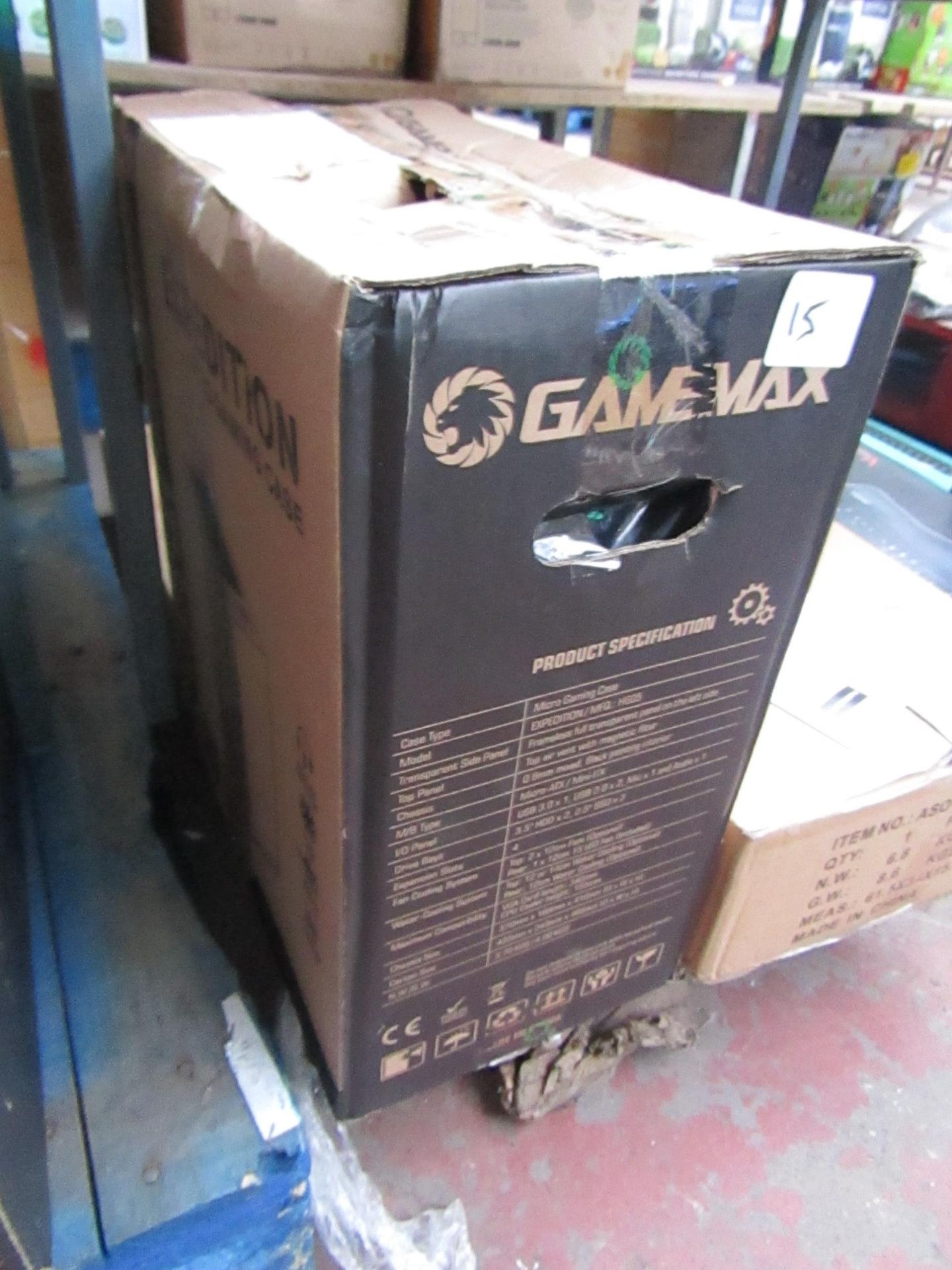Gamemax Expedition Micro gaming case, boxed and unchecked