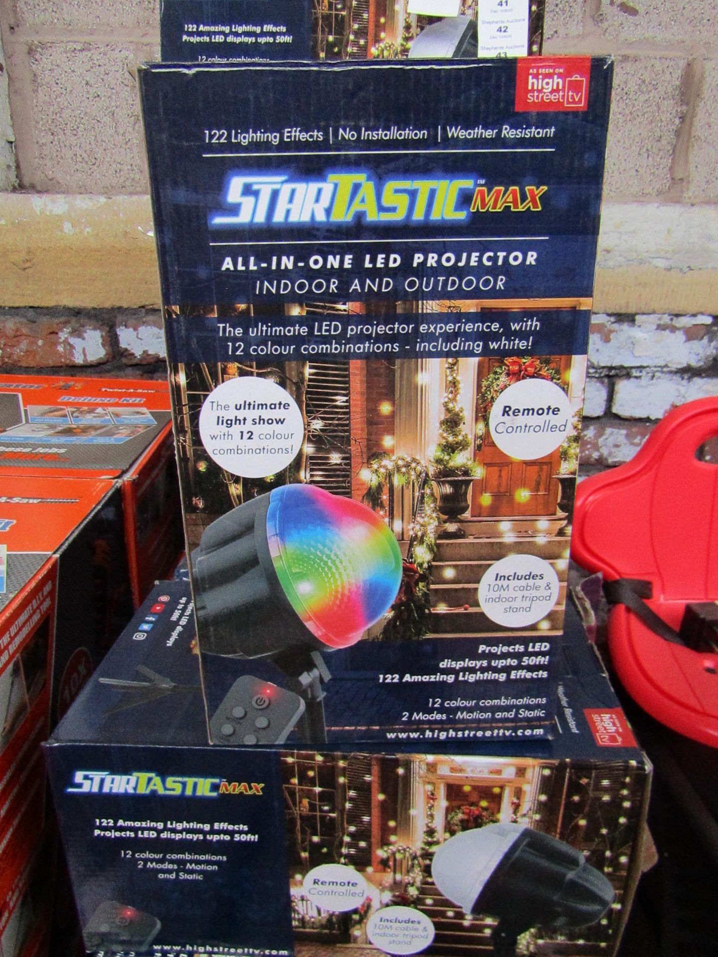 | 1X | STARTASTIC MAX ACTION LASER PROJECTORS | UNCHECKED AND BOXED | NO ONLINE RE-SALE | SKU