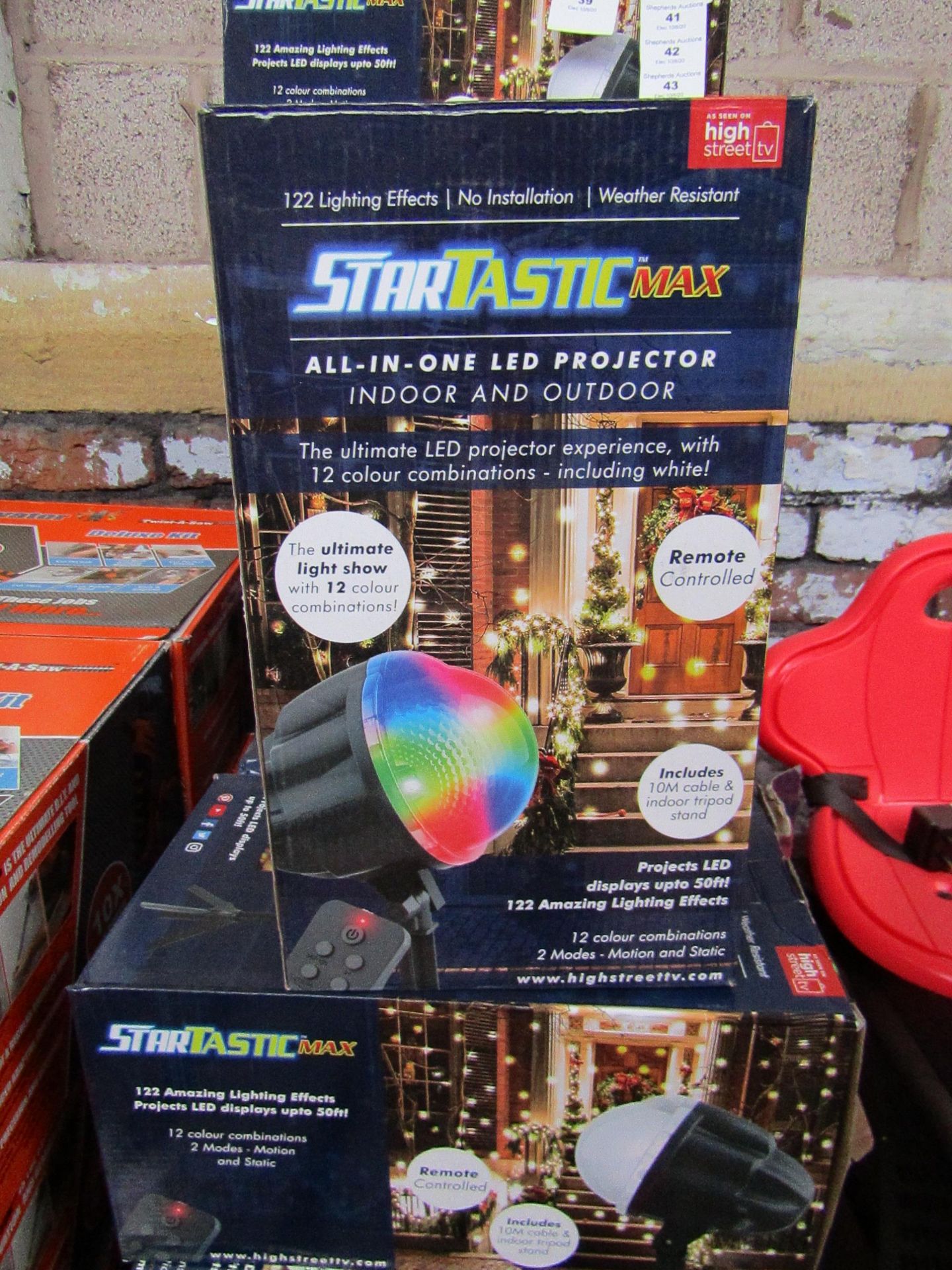 | 1X | STARTASTIC MAX ACTION LASER PROJECTORS | UNCHECKED AND BOXED | NO ONLINE RE-SALE | SKU