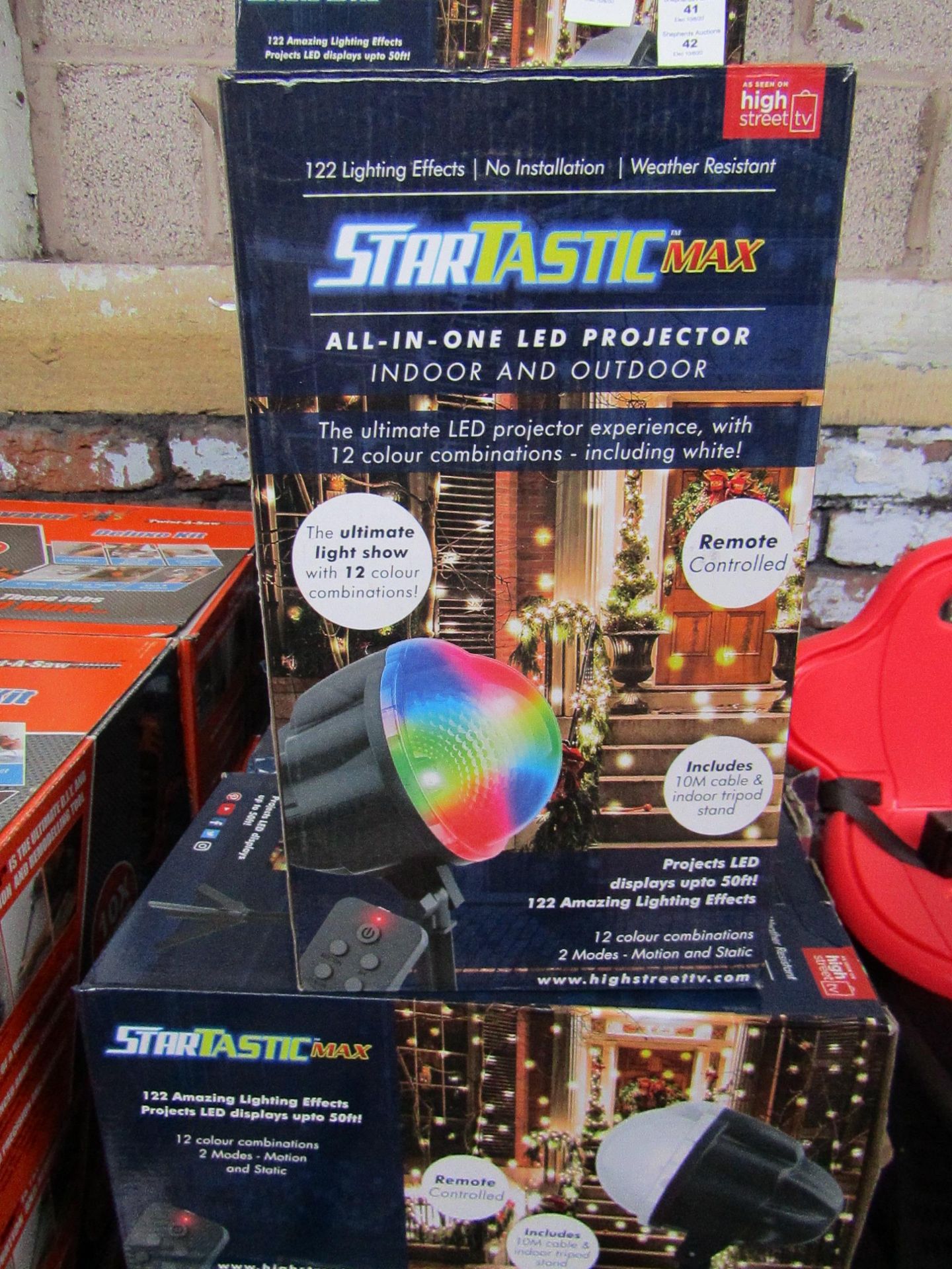 | 1X | STARTASTIC MAX ACTION LASER PROJECTORS | UNCHECKED AND BOXED | NO ONLINE RE-SALE | SKU