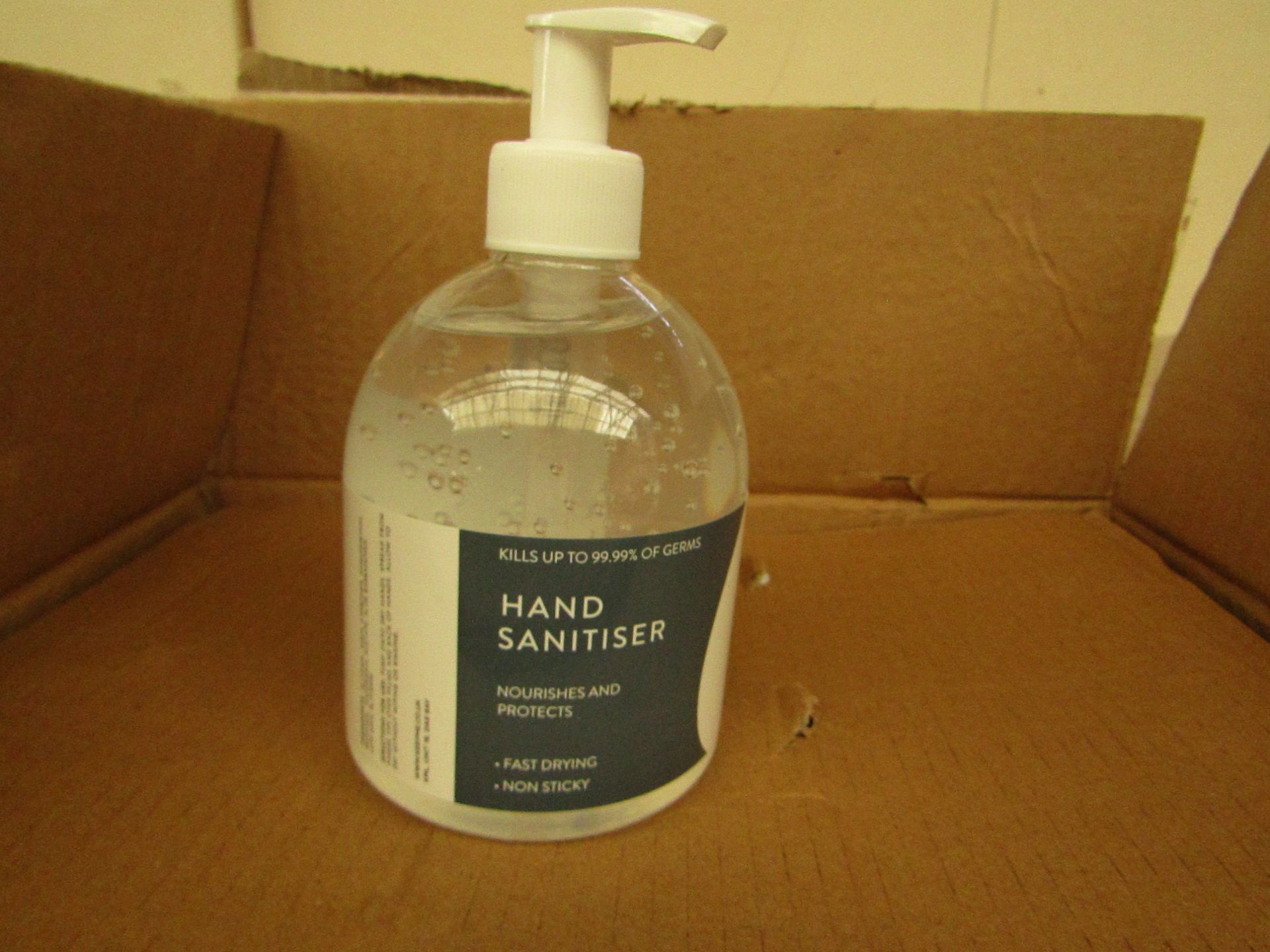 6 x 500ml Hand Sanitisers in Pump Bottles. New.