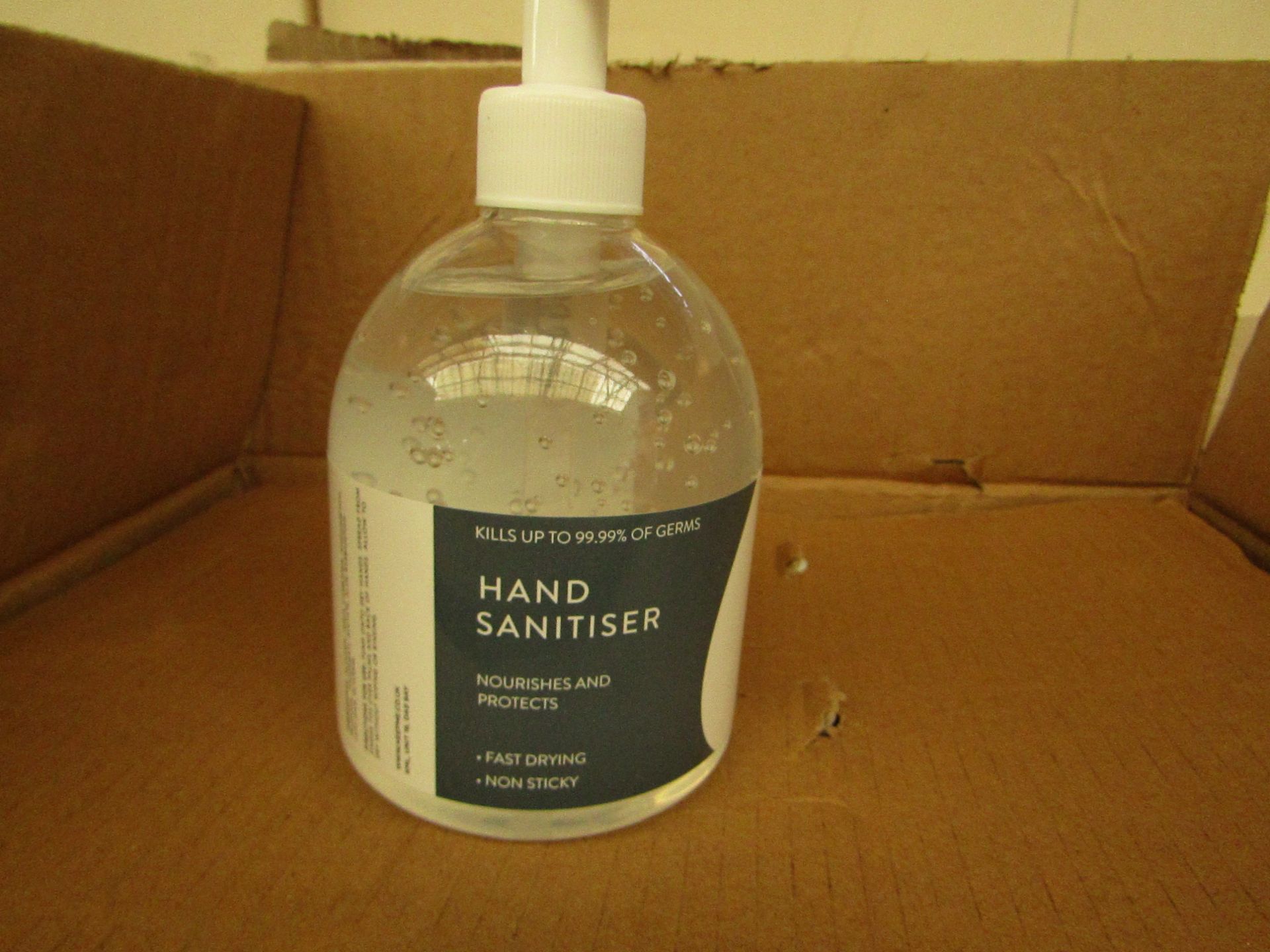 6 x 500ml Hand Sanitisers in Pump Bottles. New.