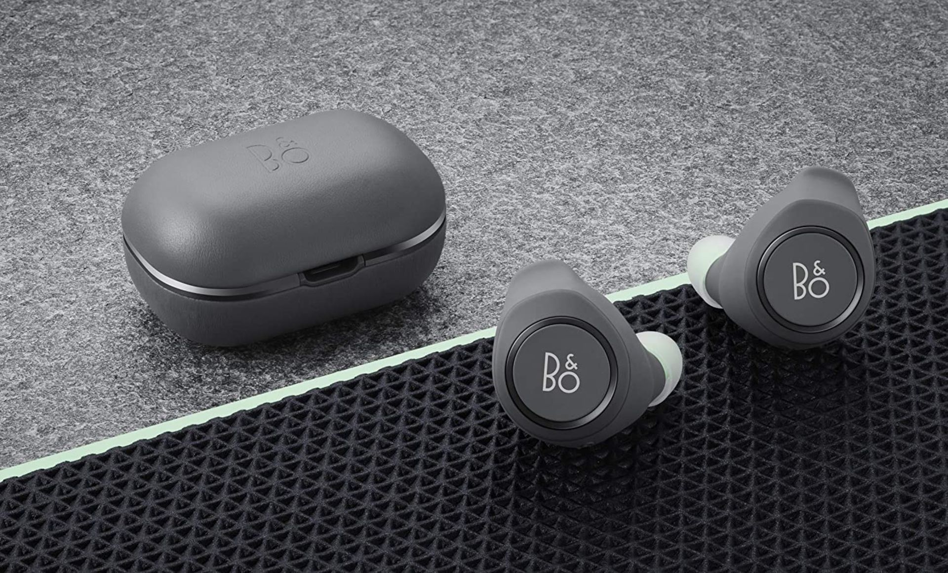 1. x set of GREY Bang and Olufsen E8 wireless earphones, boxed and brand new, Collection Tuesday :