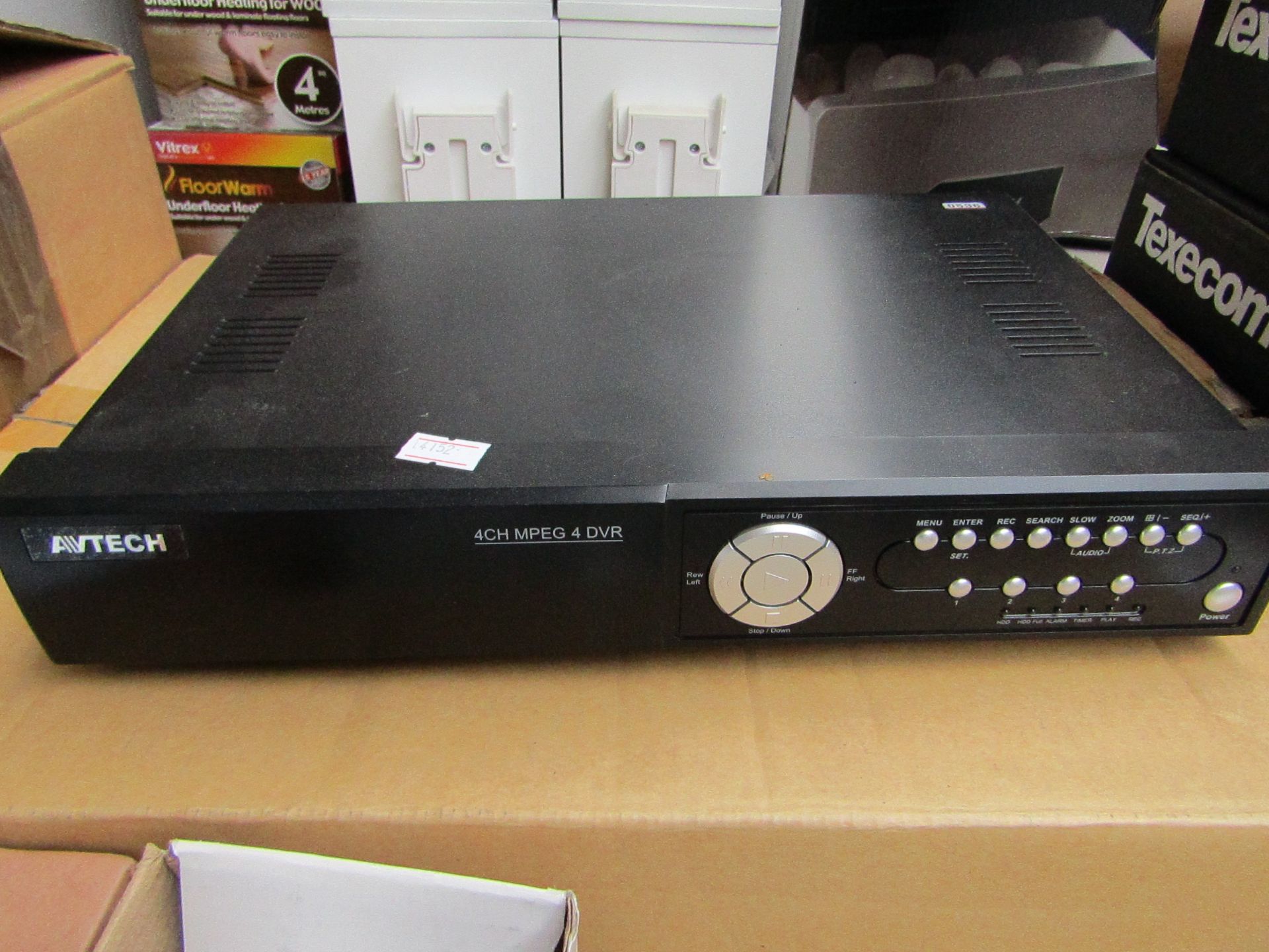 Avtech - 4" MPEG 4 DVR - Untested & Boxed.