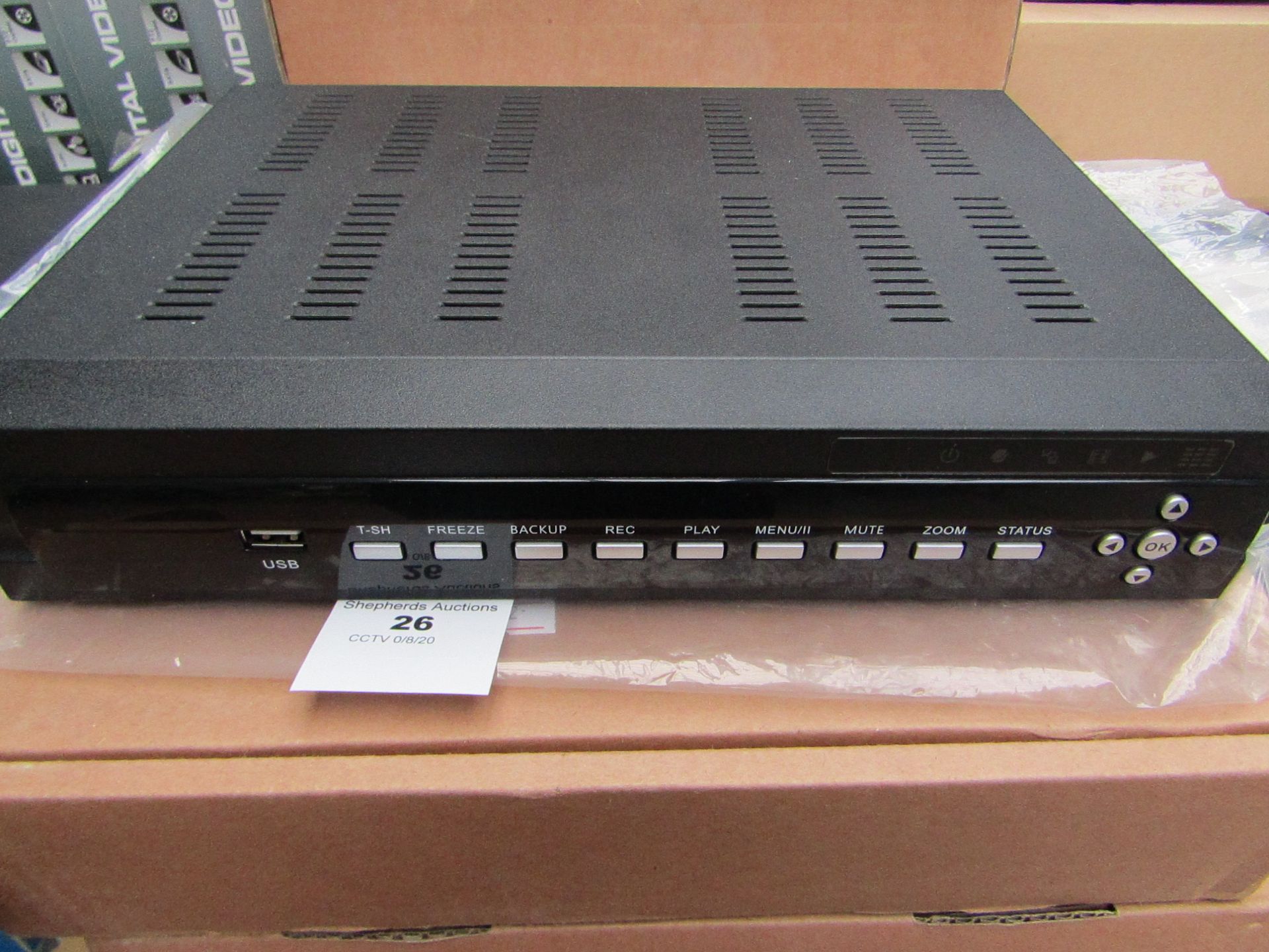 4/16 Channel DVR System - Untested & Boxed.