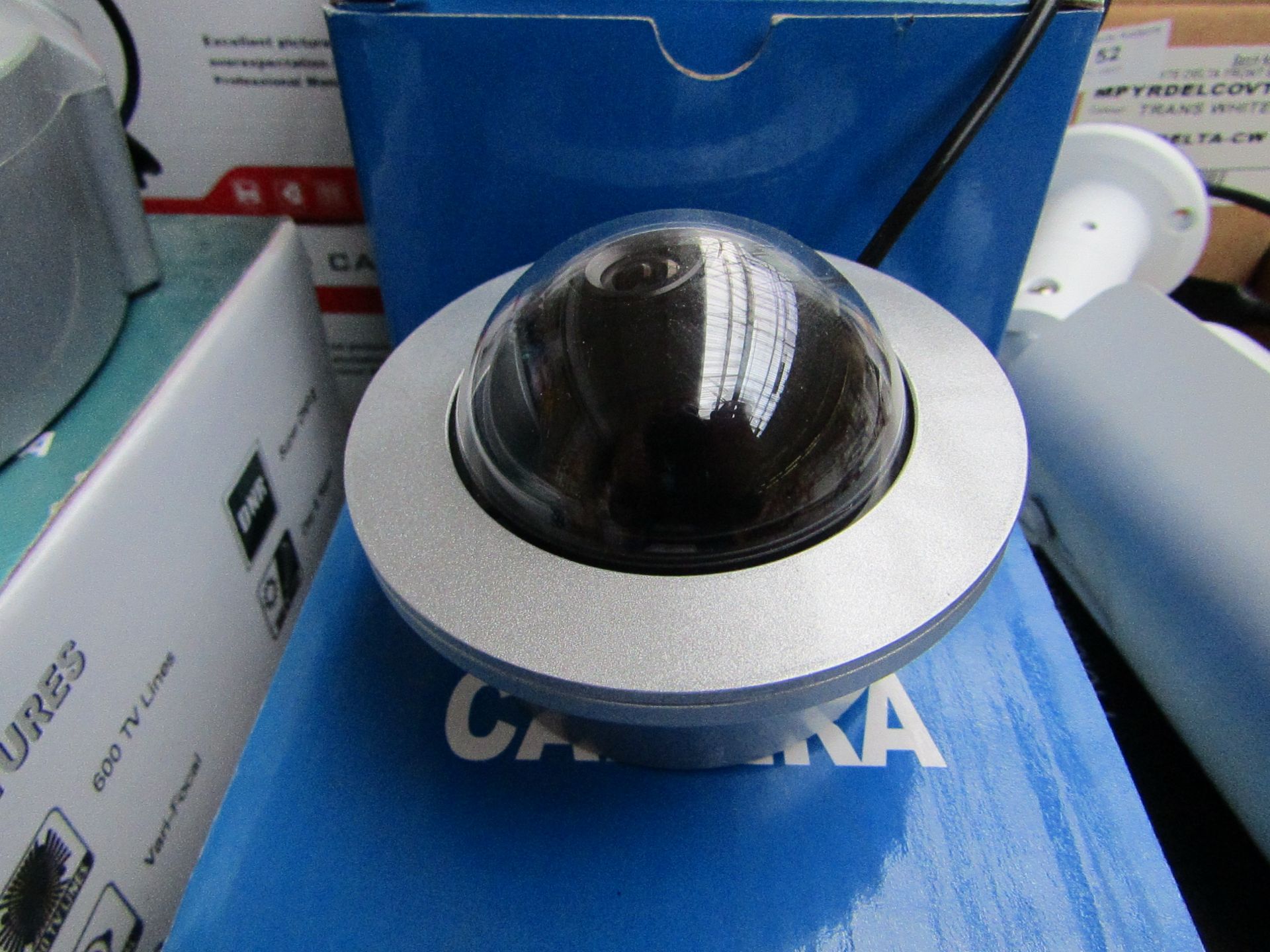 CCD - Vandalproof Dome Camera - Untested & Boxed.