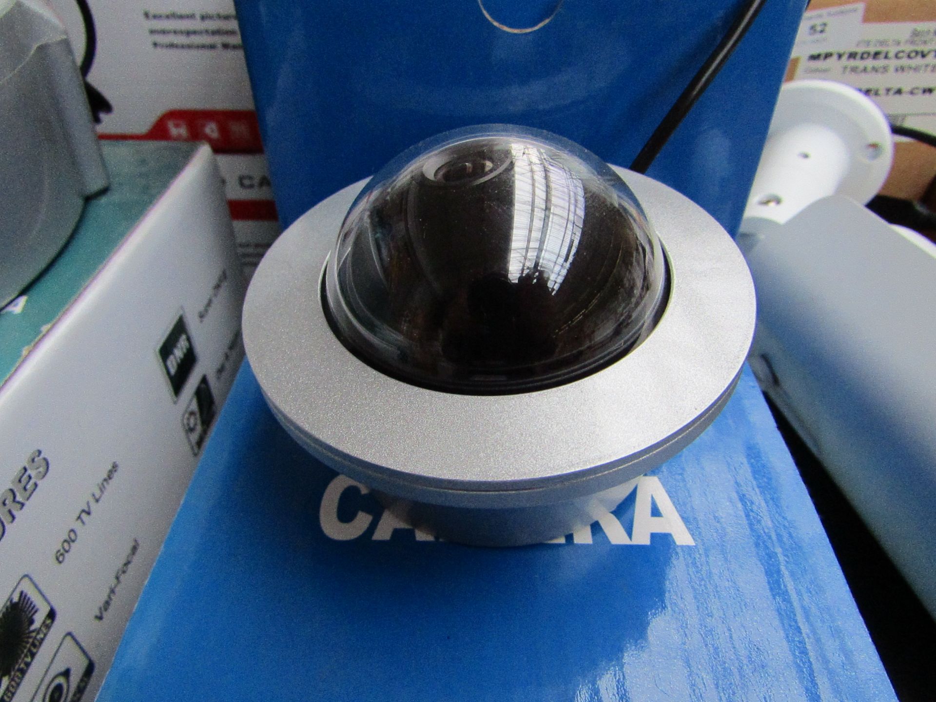 CCD - Vandalproof Dome Camera - Untested & Boxed.