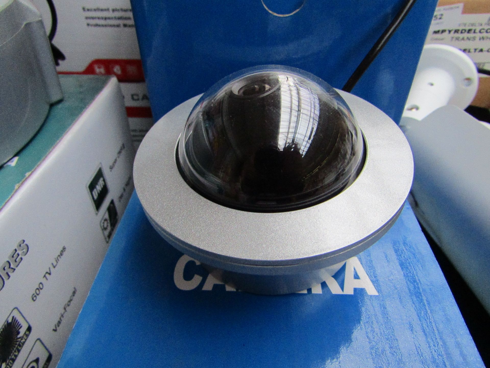 CCD - Vandalproof Dome Camera - Untested & Boxed.