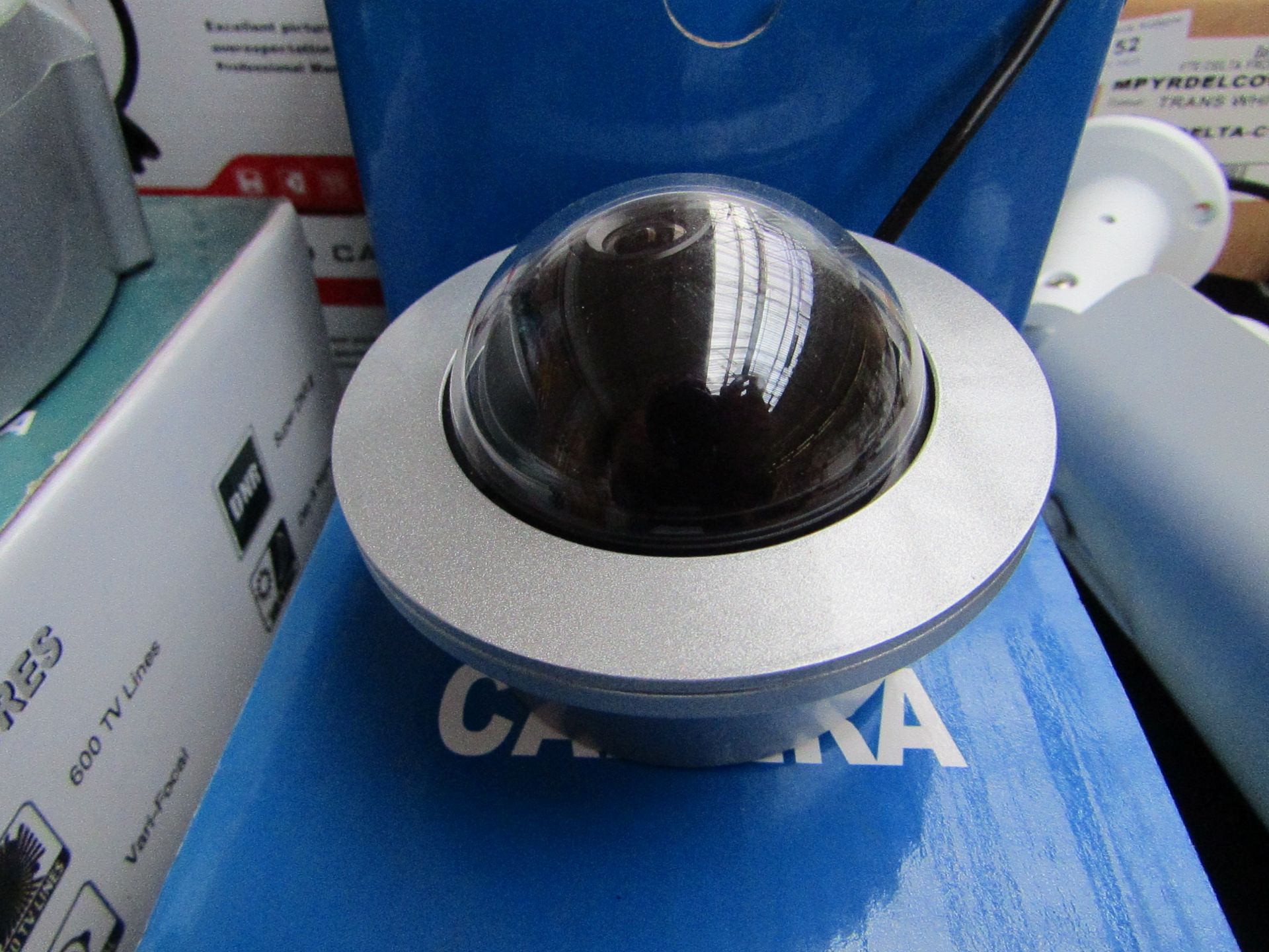 CCD - Vandalproof Dome Camera - Untested & Boxed.