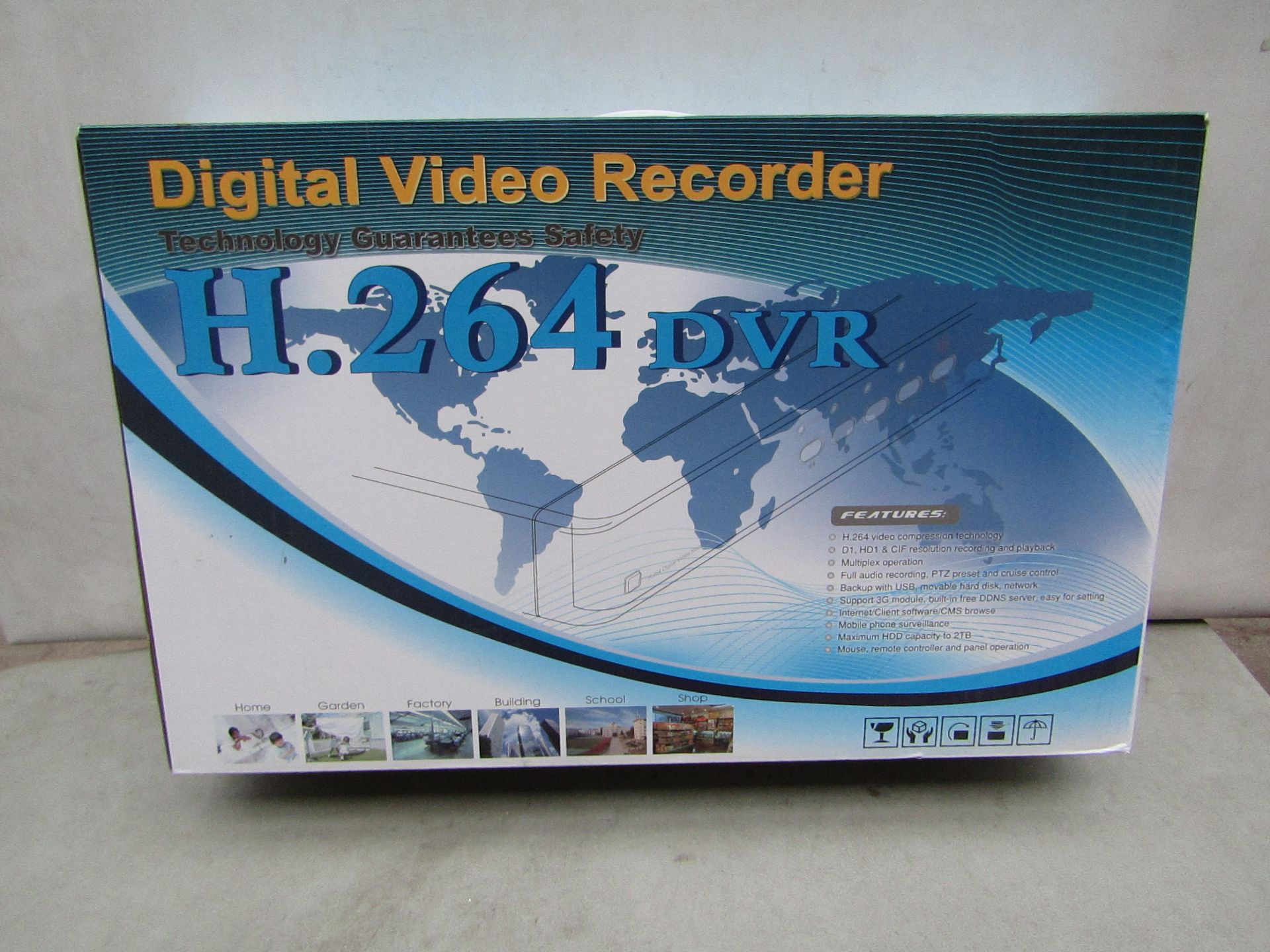 DVR - Digital Video Recorder (H.264 DVR) - Untested & Boxed.