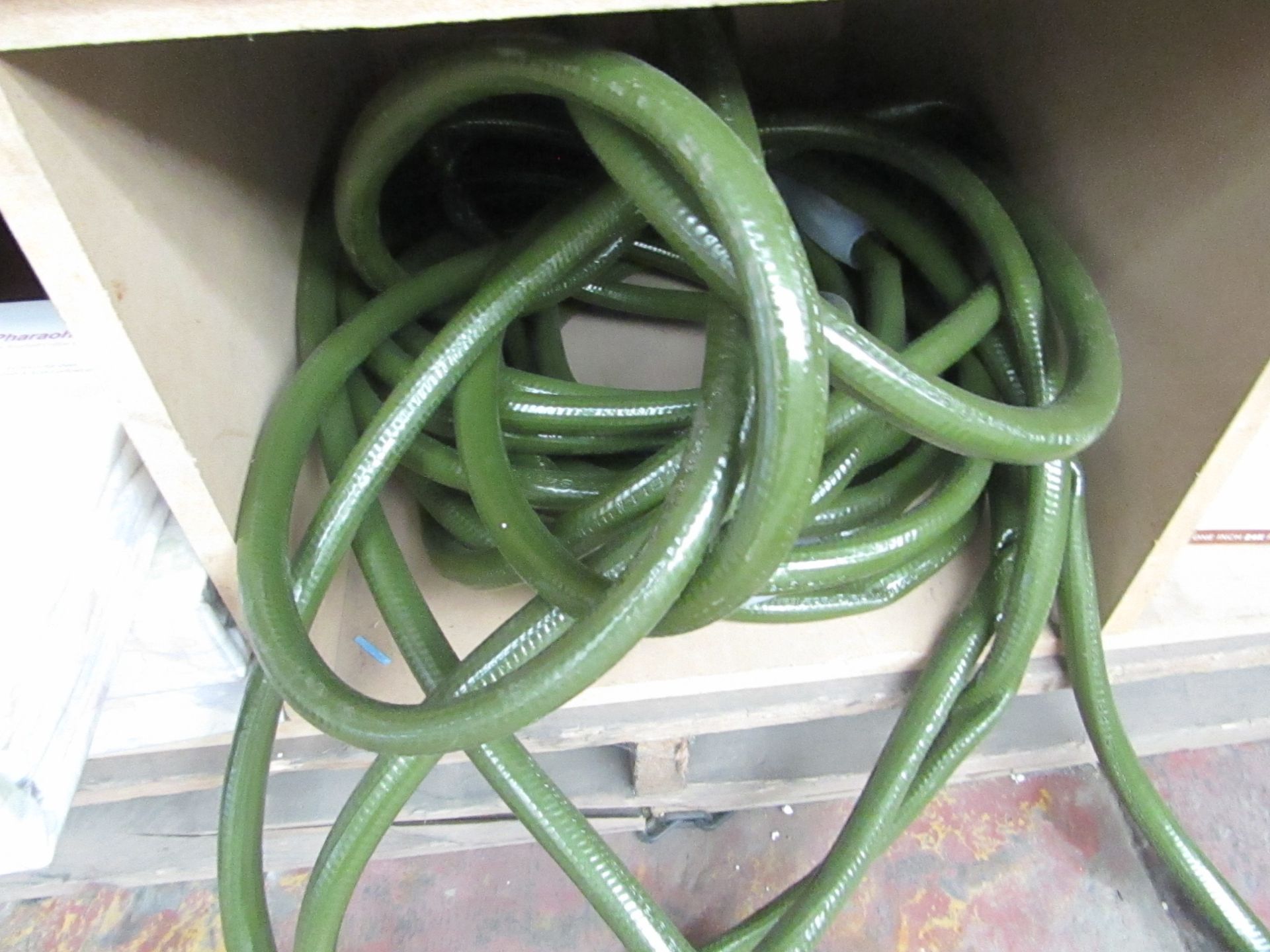 Commicial Green industrial Hose Pipe - Item Unchecked.