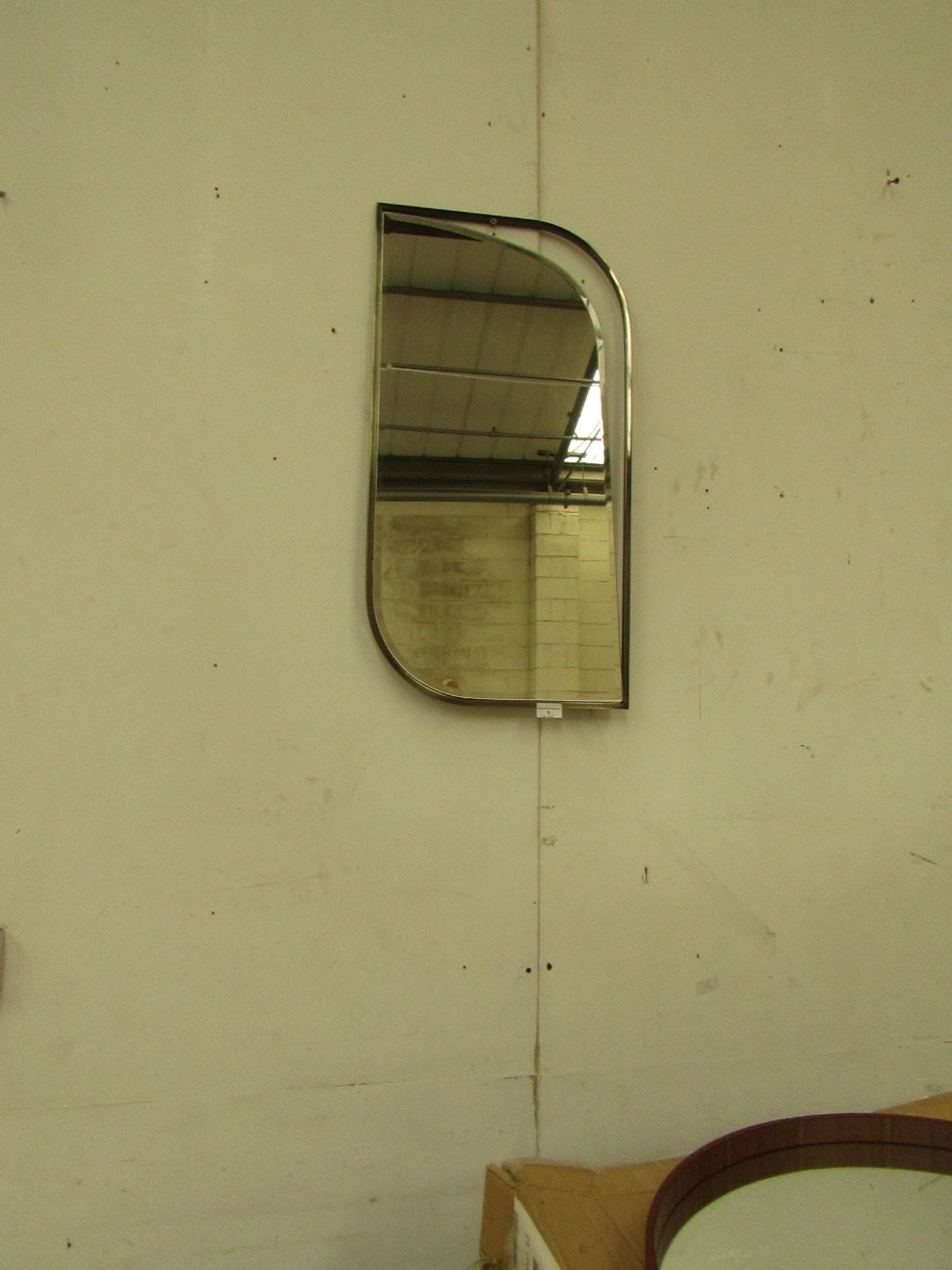 | 1X | AM PM ISANDRO MIRROR 75X40CM| LOOKS UNUSED AND BOXED | RRP CIRCA £160 |