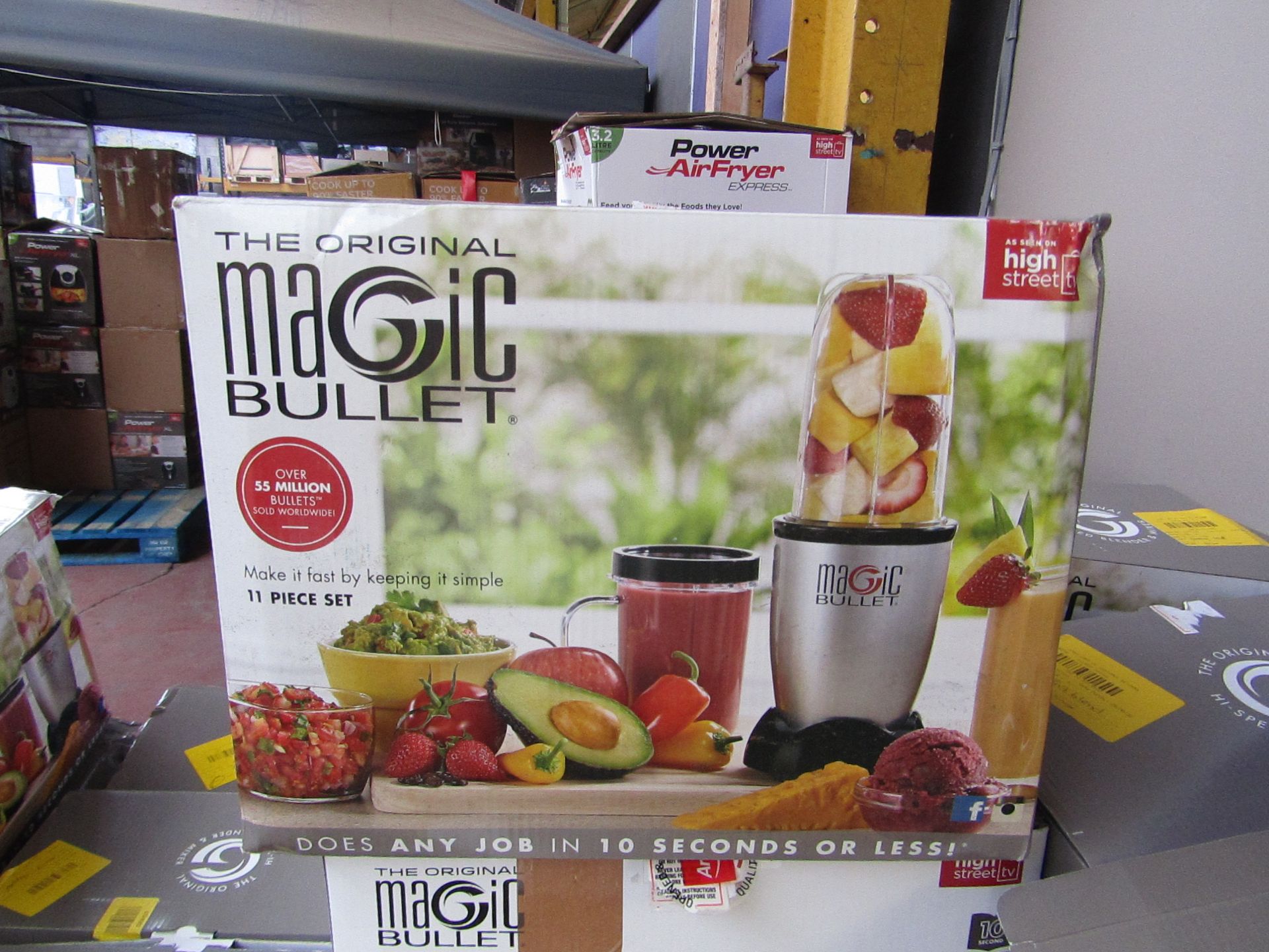 | 5X | MAGIC BULLET | UNTESTED AND BOXED | NO ONLINE RE-SALE | SKU C5060191467360 | RRP £39.99 |