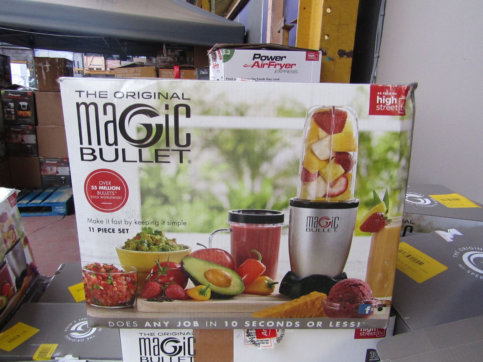 | 5X | MAGIC BULLET | UNTESTED AND BOXED | NO ONLINE RE-SALE | SKU C5060191467360 | RRP £39.99 |